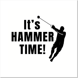 Hammer Throw Hammer Time Athlete Gift Posters and Art